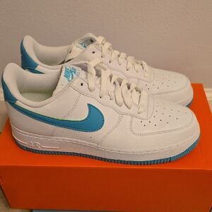 Nike Air Force 1 '07 White/Dusty Cactus Size 8.5 Womens